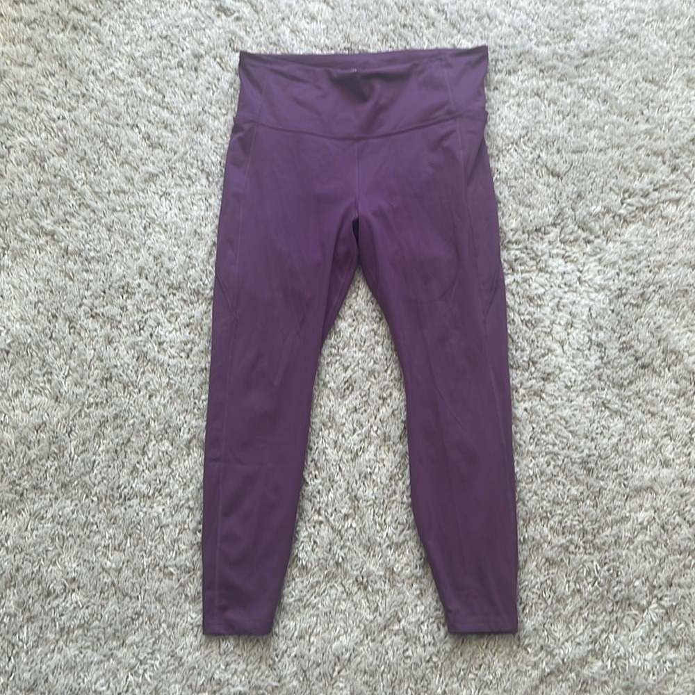 All in motion, women’s size XXL, activewear pants, purple, very light us…